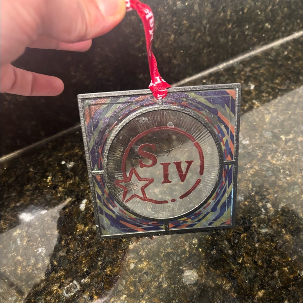 MAKER’S MARK 4” Square Ornament/Coaster